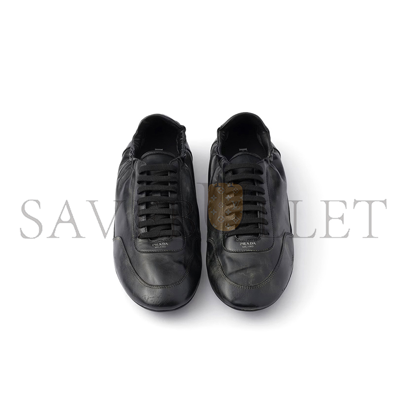 Pra*a collapse leather sneakers 2eg479